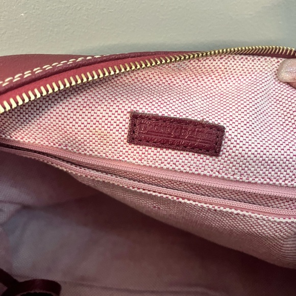 Dooney & Bourke Burgundy Leather Hobo Bag - Picture 12 of 14